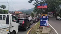 Polres Garut Mulai Obral One Way di Jalur Limbangan, Arus Mudik Lebaran 2026 Meningkat