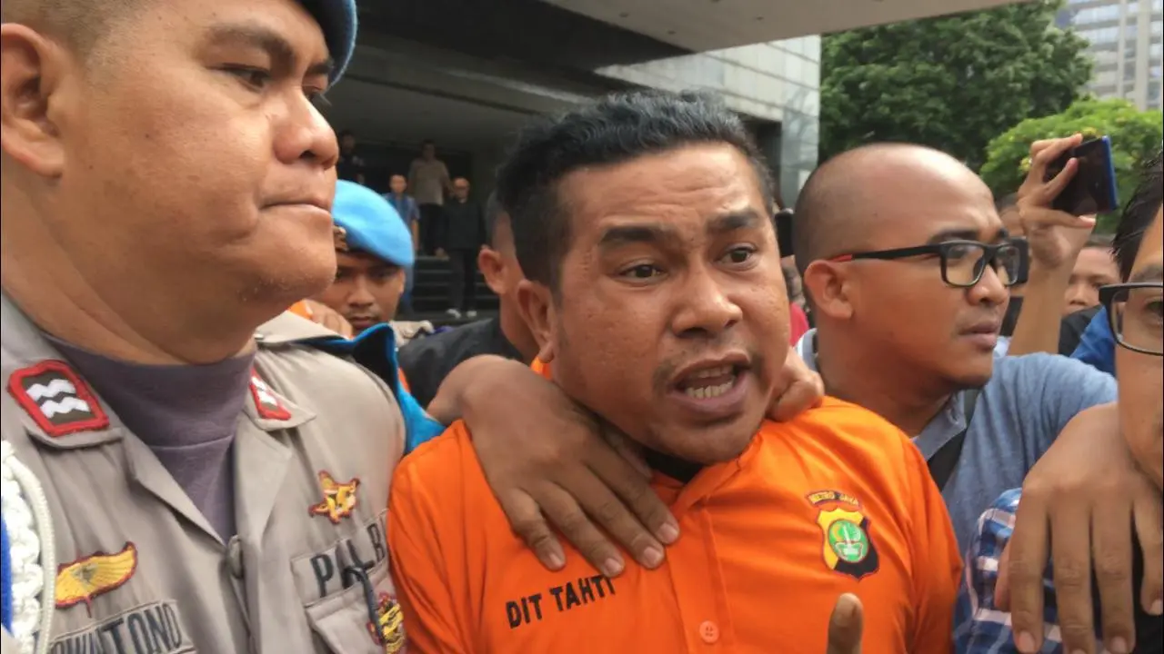 RB, salah satu penyerang penyidik KPK Novel Baswedan. (Liputan6.com/Nanda Perdana Putra)