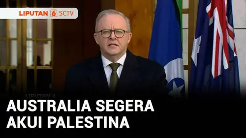 VIDEO: Australia akan Akui Palestina di Sidang Umum PBB