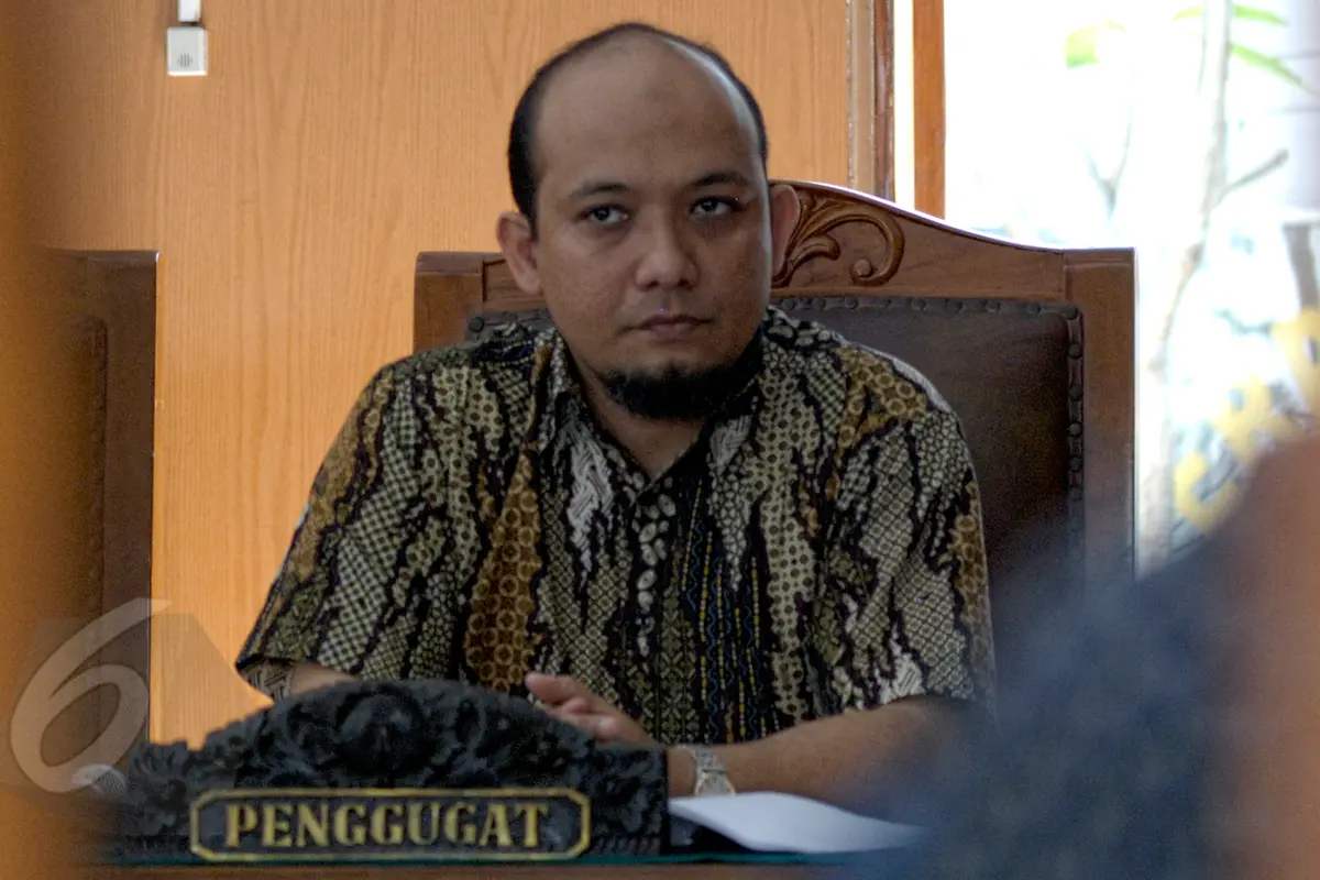 Novel Baswedan Bacakan Permohonan Sidang Praperadilan