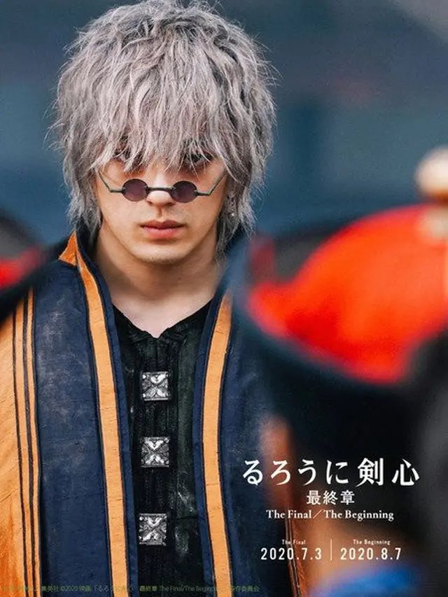 Mackenyu Arata sebagai Enishi Yukishiro dalam Rurouni Kenshin (Warner Bros. Pictures Japan)