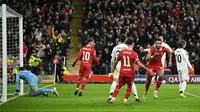 Liverpool saat bertemu Real Madrid di ajang Liga Champions. (Oli SCARFF / AFP)
