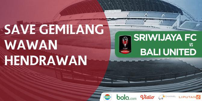 VIDEO: Save Gemilang Kiper Bali United Halau Tembakan Fantastis Konate