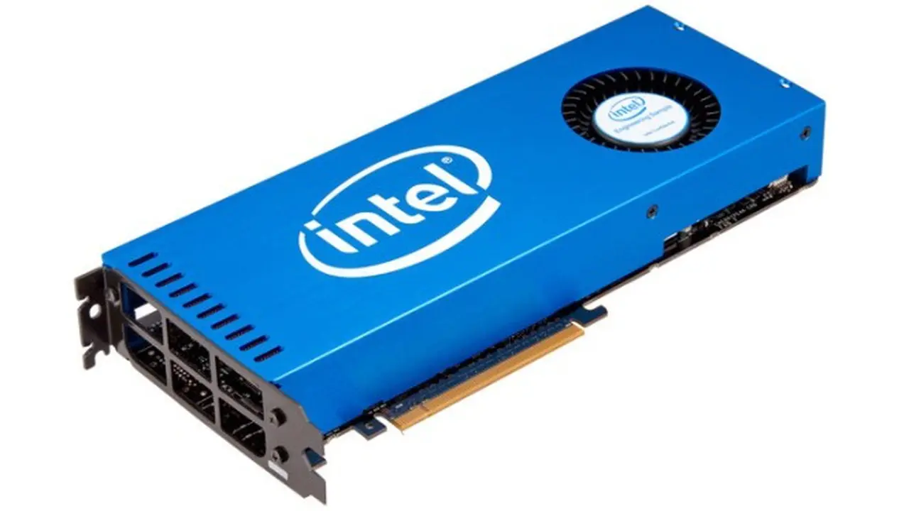 Sampel Intel's Knights Ferry supercomputing chip