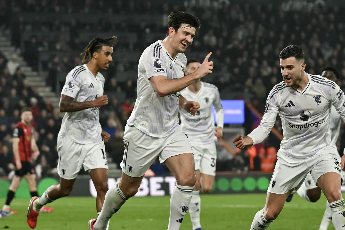 Foto: Drama Roller Coaster Harry Maguire saat MU Ditahan Imbang Bournemouth di Liga Inggris