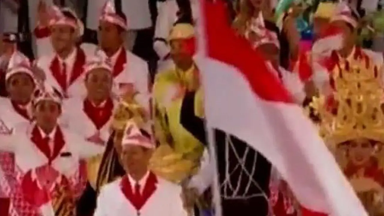 Busana Atlet Indonesia