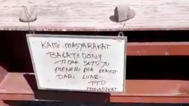 Penolakan warga