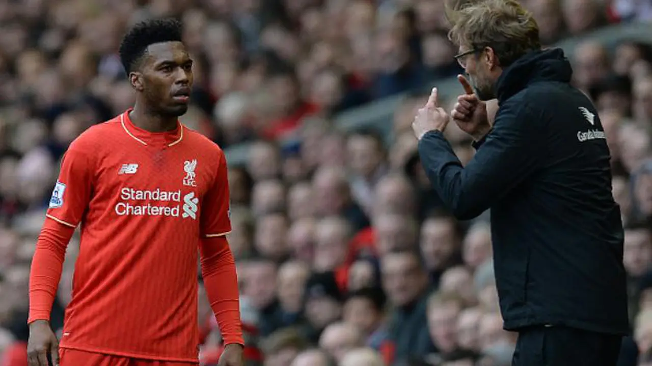 Daniel Sturridge dan Jurgen Klopp