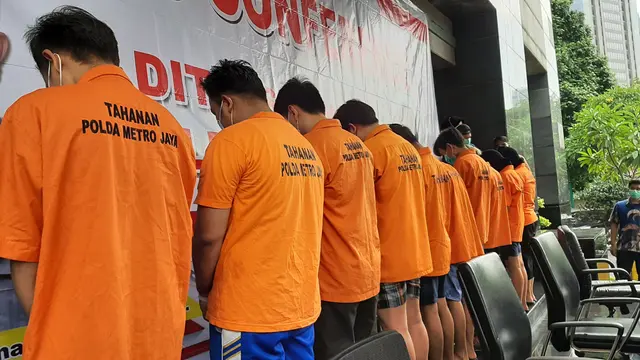 Tersangka kasus pinjaman online (pinjol) ilegal.
