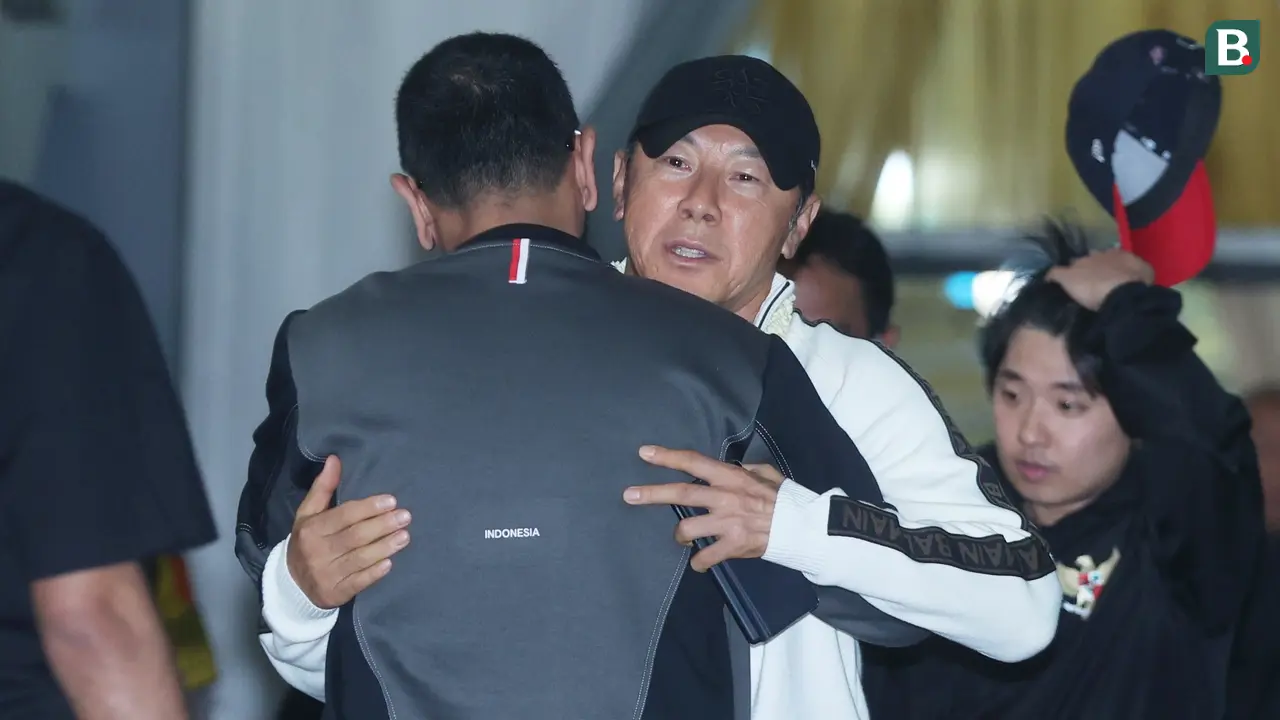 Kedatangan skuad Timnas Indonesia U-23 ke Tanah Air - Shin Tae-yong