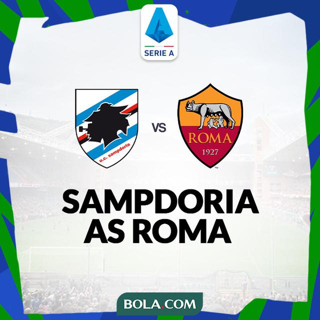 Liga Italia - Sampdoria Vs AS Roma