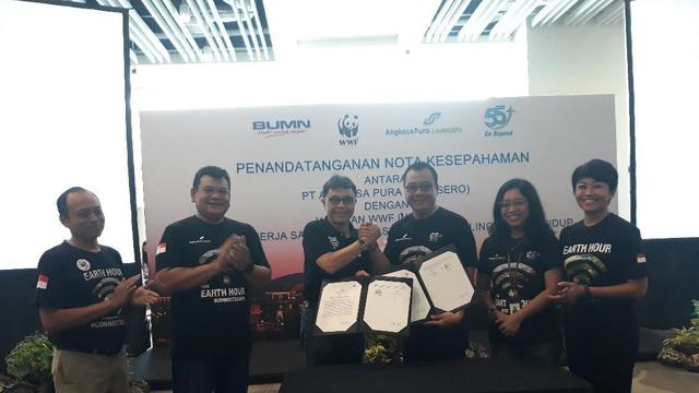 WWF dan Angkasa Pura I Teken MoU