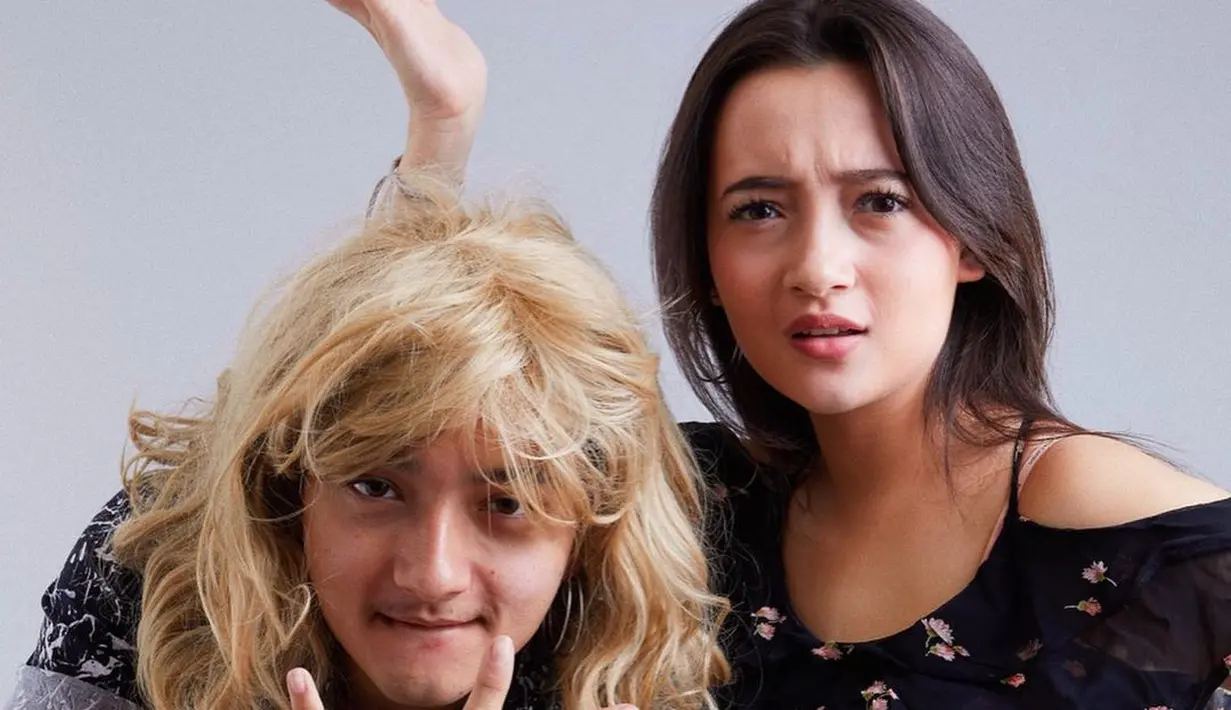 Potret Aksi Kocak Bryan dan Megan Domani. (Sumber: Instagram.com/megandomani1410)