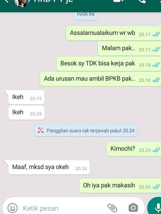 10 Chat Kocak Guru dan Murid Undang Gelak Tawa