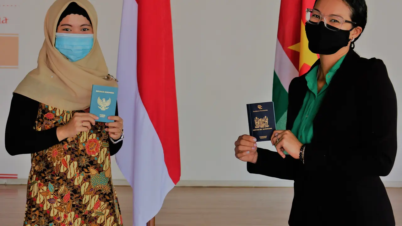 Bebas visa Suriname-Indonesia.