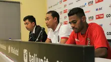 Pelatih sementara Bali United, Eko Purdjianto memuji performa timnya setelah mengalahkan Semen Padang 2-0 di Stadion Kapten I Wayan Dipta, Gianyar, Kamis (4/5/2017). (Bola.com/Muhammad Qomarudin)