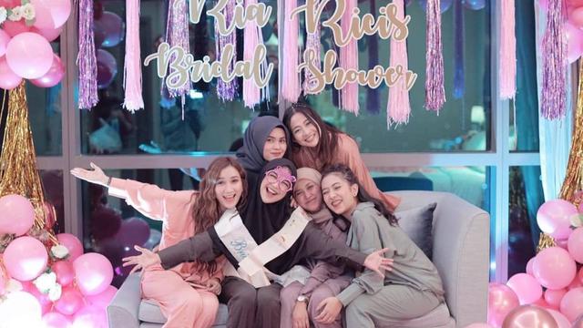 Menikah Hari Ini, Ini 6 Momen Seru Bridal Shower Ria Ricis