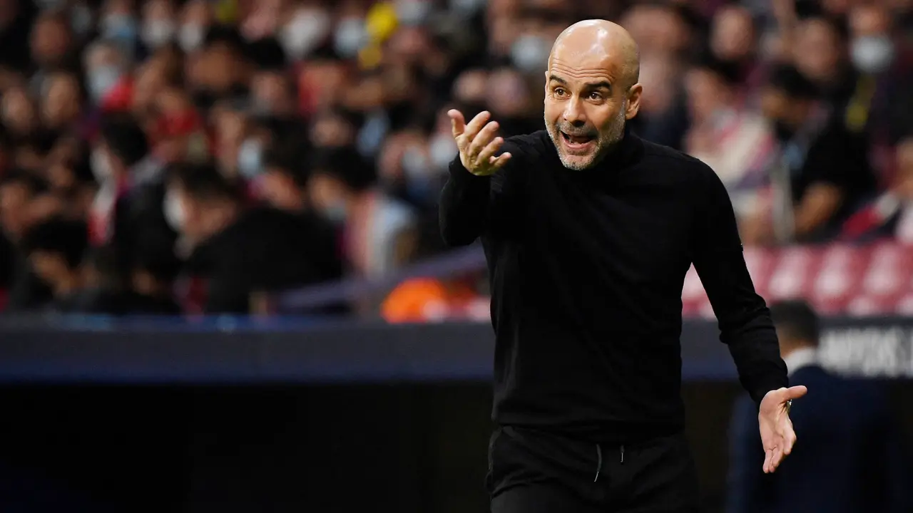 Pelatih Manchester City Pep Guardiola
