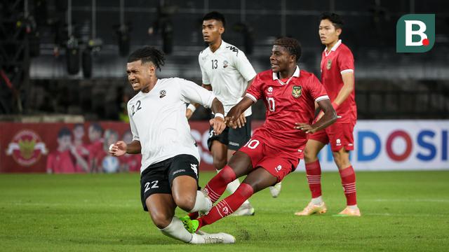 Foto: Aksi Hugo Samir yang Bikin Shin Tae-yong Kepincut pada Laga Uji Coba Timnas Indonesia, Digadang Bisa Tampil di Piala Dunia U-20?