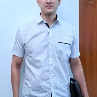 Seperti diketahui, Okan Cornelius menikah dengan Viviane pada 13 November 2010. Rumah tangganya kandas pada 2016. Dari pernikahannya, dikaruniai seorang putra, Jaden Kornelius Tjeuw yang lahir pada 18 April 2012. (Adrian Putra/Bintang.com)