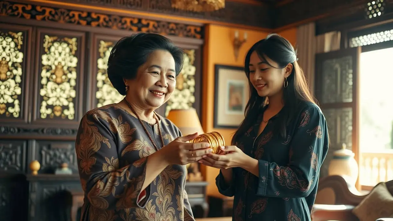 mimpi diberi gelang emas sama perempuan