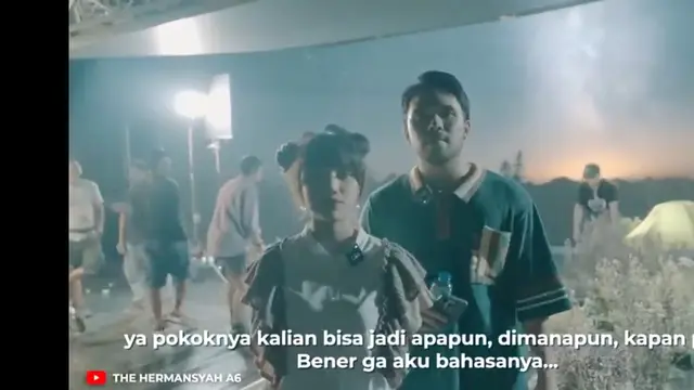 Aksi Fuji dan Thariq Halilintar tampil kompak di MV Ashanty Bye Mantan (Foto: youtube The A6 Hermansyah)