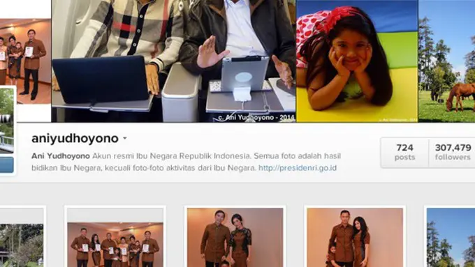 (c) instagram.com / aniyudhoyono