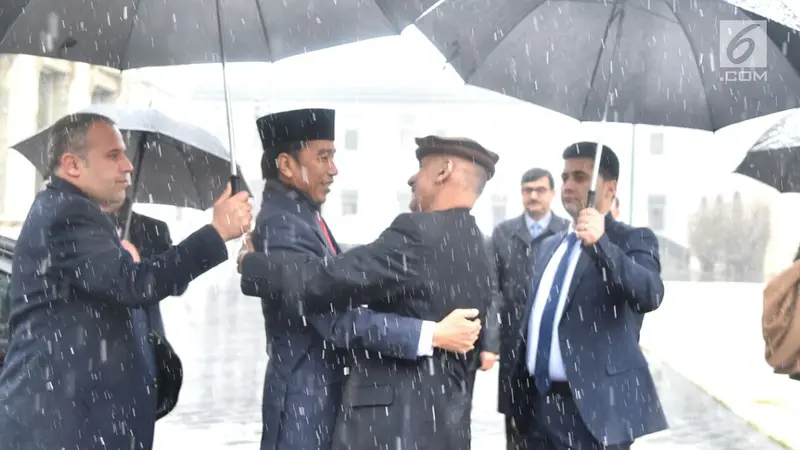 Presiden Jokowi dan Presiden Afganistan Ashraf Ghani