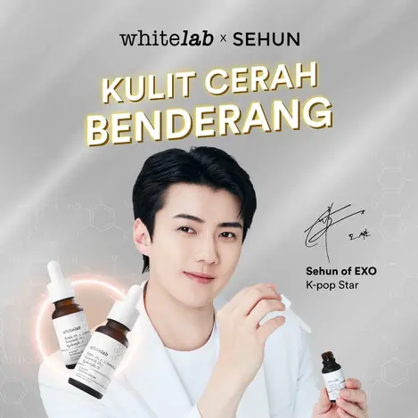 Sehun EXO Jadi Brand Ambassador Skincare Lokal Whitelab dan Beri
