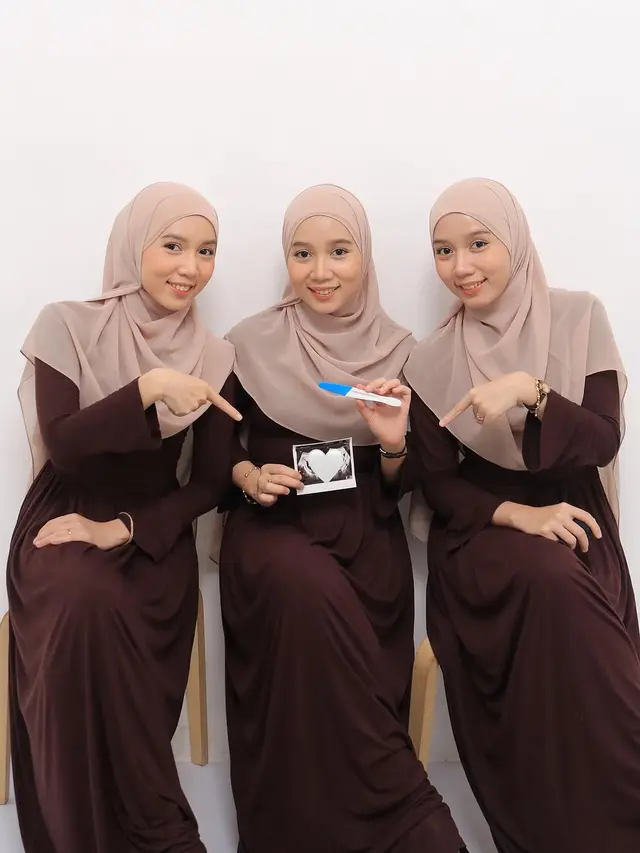 6 Potret Anggota Purwa Kembar yang Kini Sedang Hamil, Pernah Viral Tahun 2020