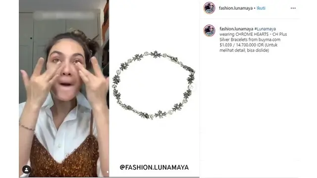 Terlihat Sederhana, 7 Aksesoris Luna Maya Ini Miliki Harga Fantastis