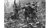 Ilustrasi perang Vietnam. (AP)