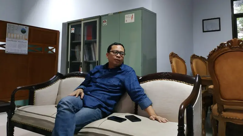 Ketua KPU Jabar Rifqy Ali Mubarok