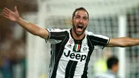 Striker Juventus asal Argentina, Gonzalo Higuain. (AFP/Marco Bertorello)