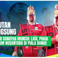Ketemu Mario Sonatha, Suporter Indonesia Paling Nyentrik di Piala Dunia 2026!