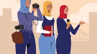 gambar perempuan berhijab (freepik.com)