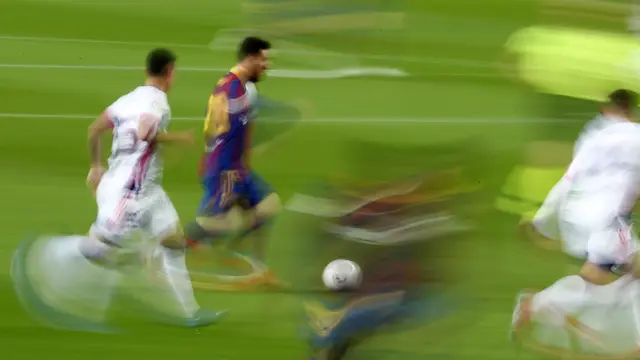 FOTO: Bungkam Real Valladolid, Barcelona Gusur Real Madrid di Klasemen Liga Spanyol