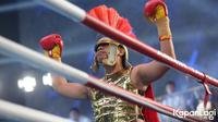 7 Potret ‘The Real Gladiator’ Vicky Prasetyo Kalahkan Aldi Taher di Ring Tinju (Sumber: Kapanlagi)