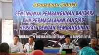 PT Angkasa Pura I (Persero) dan seluruh pihak terkait berkomitmen untuk menyelesaikan seluruh permasalahan pembangunan Bandara Kulon Progo.