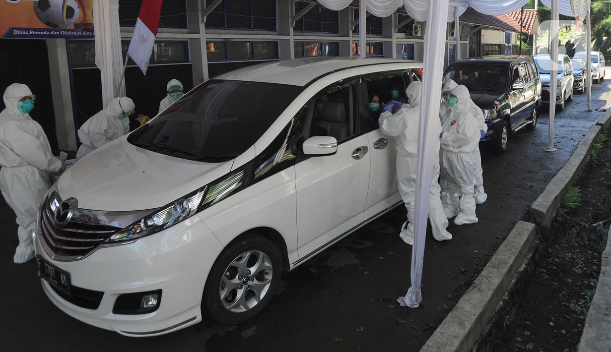 Foto Pemkot Bogor Kembali Terapkan Drive Thru Untuk Rapid Test Covid 19 News Liputan6 Com