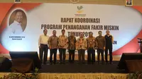 Rapat Koordinasi dan Evaluasi Program Penanganan Fakir Miskin Tahun 2019 di Claro Hotel Makassar, Sulawesi Selatan, 10-13 Juli 2019.