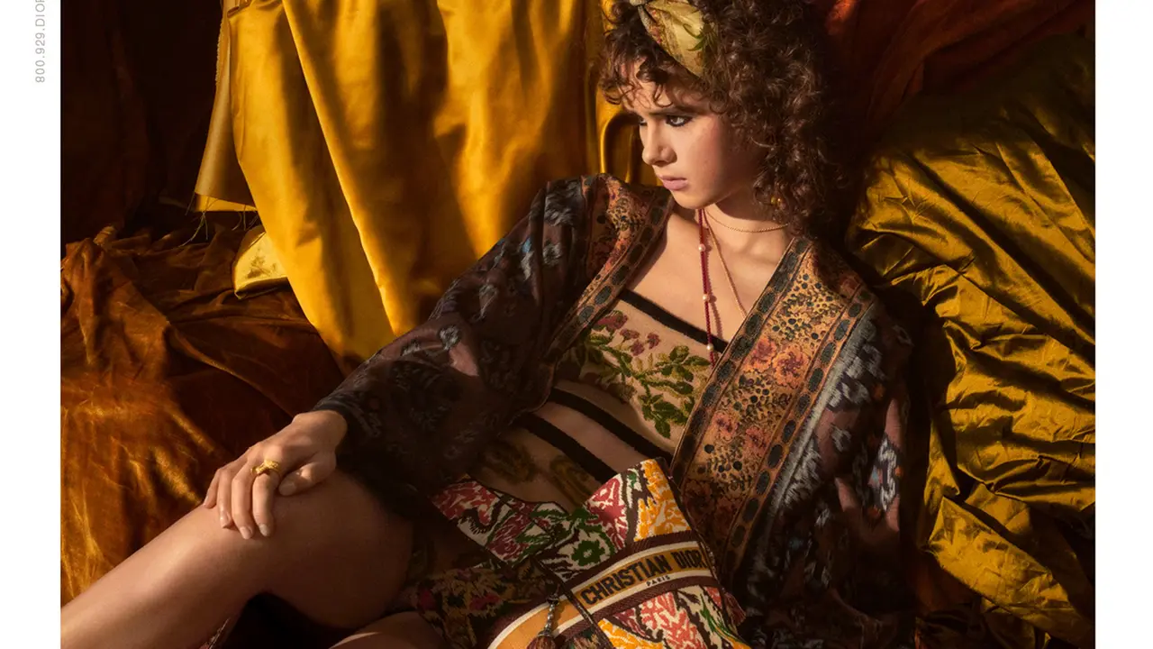 Ikat Endek Bali pada koleksi Dior
