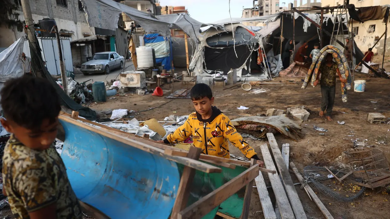 Nasib Anak-anak Pengungsi Palestina di Setahun Agresi Militer Israel di Gaza