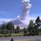 Erupsi Gunung Sinabung (Liputan6.com / Reza Efendi)