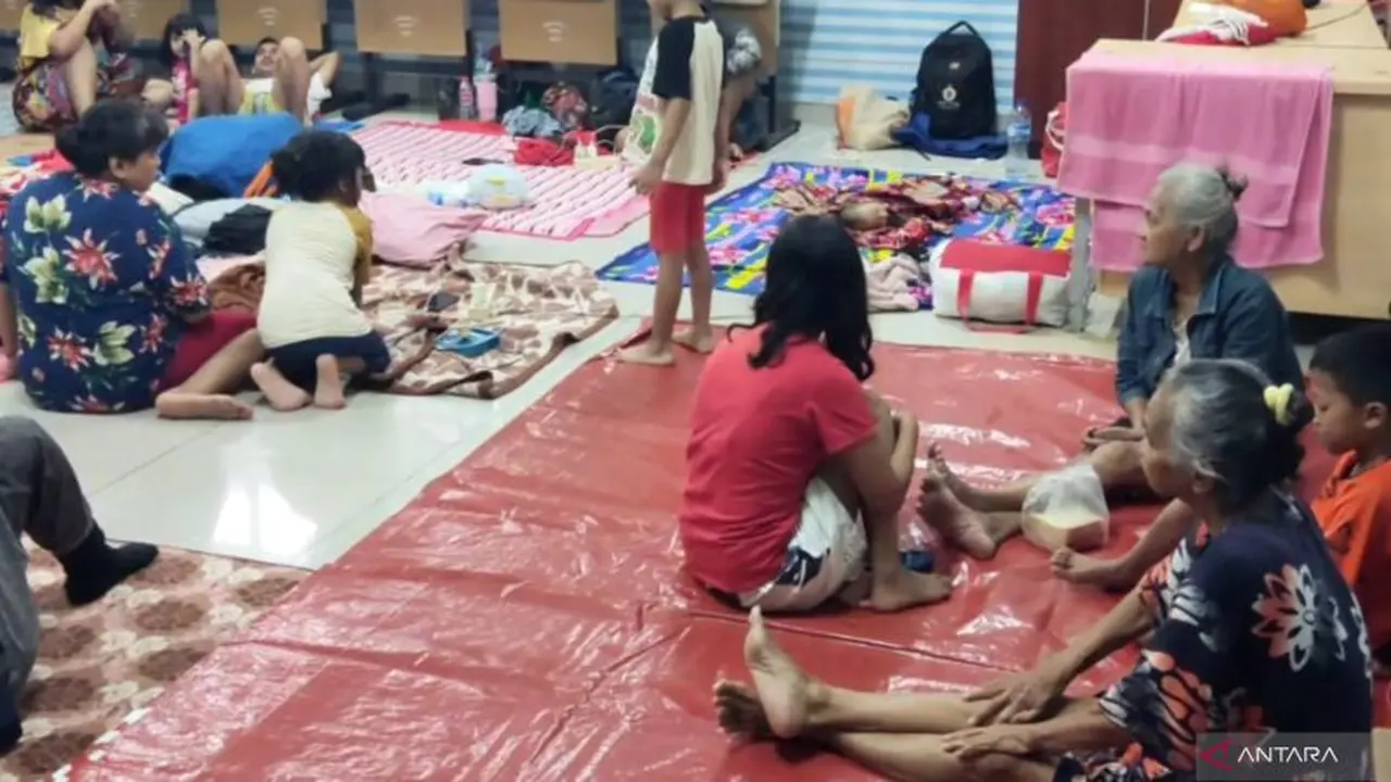 Pengungsi Banjir Kebon Pala