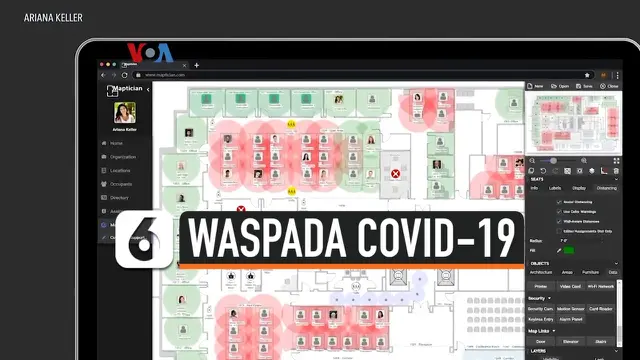 VIDEO: Aplikasi Manajemen Ruang Saat Pandemi Covid-19