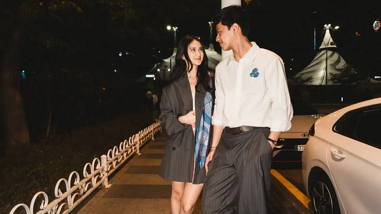 6 Gaya Leya Princy dan El Putra di Korea Selatan, 'Rangga dan Cinta' Bikin Baper