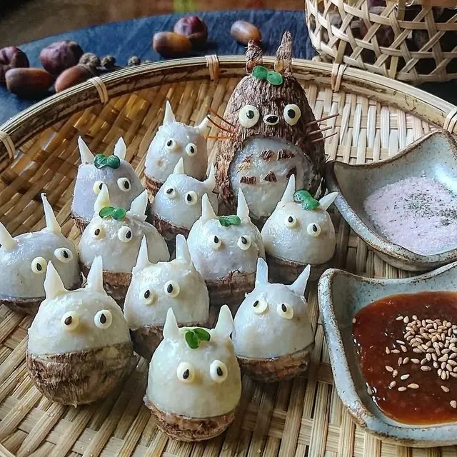 Indah Banget, Wanita Ini Ciptakan Karya Seni dari Makanan untuk Buah Hatinya