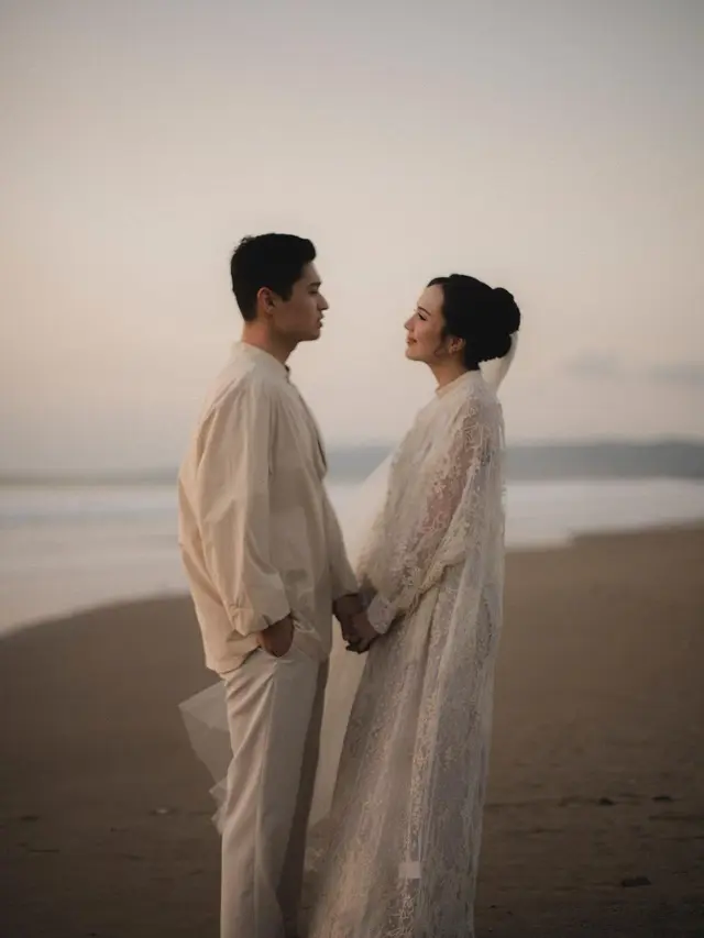 8 Potret Prewedding Beby Tsabina dan Kekasih, Tampil Bak Puteri Kerajaan