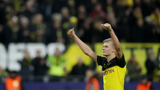 Liga Champions: Hajar PSG, Erling Haaland Panen Rekor